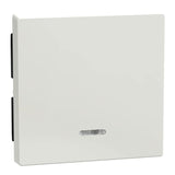 Merten 436019 Tecla Basculante Con Kontrollfenster. Blanco Polar Glä Nzend. S