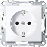 Merten Meg2300-0325 Schuko-Steckdose. Aktivweiss Glänzend System