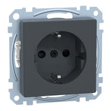 Merten Meg2300-0414 Schuko-Toma De Corriente Antracita. System M