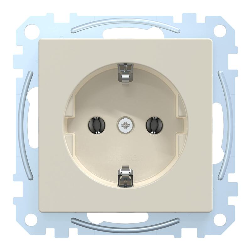 Merten Meg2300-0419 Schuko-Steckdose. Polarweiss. System M