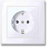 Merten Meg2301-1425 Schuko-Steckdose Mit Voller Abdeckplatte. A