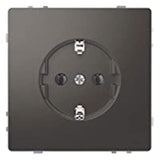 Merten Meg2301-6034 Schuko-Toma De Corriente Steckkl. Antracita System Design