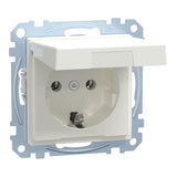 Merten Meg2311-0319 Schuko-Toma De Corriente Con Tapa Abatible Blanco Polar