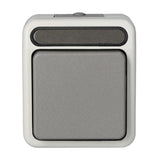 Merten Meg3150-8029 Pulsador. Schliesser 1-Polos. Gris Claro. Aquastar