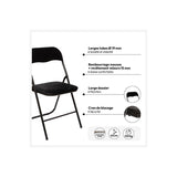 Mesa Plegable Negra 60x60x75cm