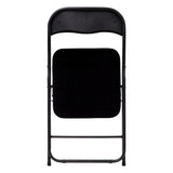 Mesa Plegable Negra 60x60x75cm