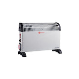 Mesko Ms 7741w Convector Heater With Timer And Turbo Fan, 3 Heating Powers: 750w-1250w-2000w, Grey
