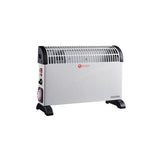 Mesko Ms 7741w Convector Heater With Timer And Turbo Fan, 3 Heating Powers: 750w-1250w-2000w, Grey