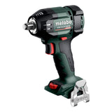 Metabo Atornillador De Impacto Inalámbrico Ssw 18 Ltx 550 Bl  18 V, 550 Nm, 1/2 Pulgadas Cuadrado Exterior, 2800 Rpm, 12 Niveles  Sin Escobillas, Manejable, Led, Para Construcción De Madera, Cambio