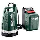 Metabo Bomba Sumergible Con Batería Tpf 18 Ltx 7000  18 V, Cas, Máx. Caudal 7000 L/H, Altura De Extracción 9 M, Profundidad De Inmersión 6 M, Presión Máxima 0,9 Bar, Compacta Y Potente Para Drenaje Y