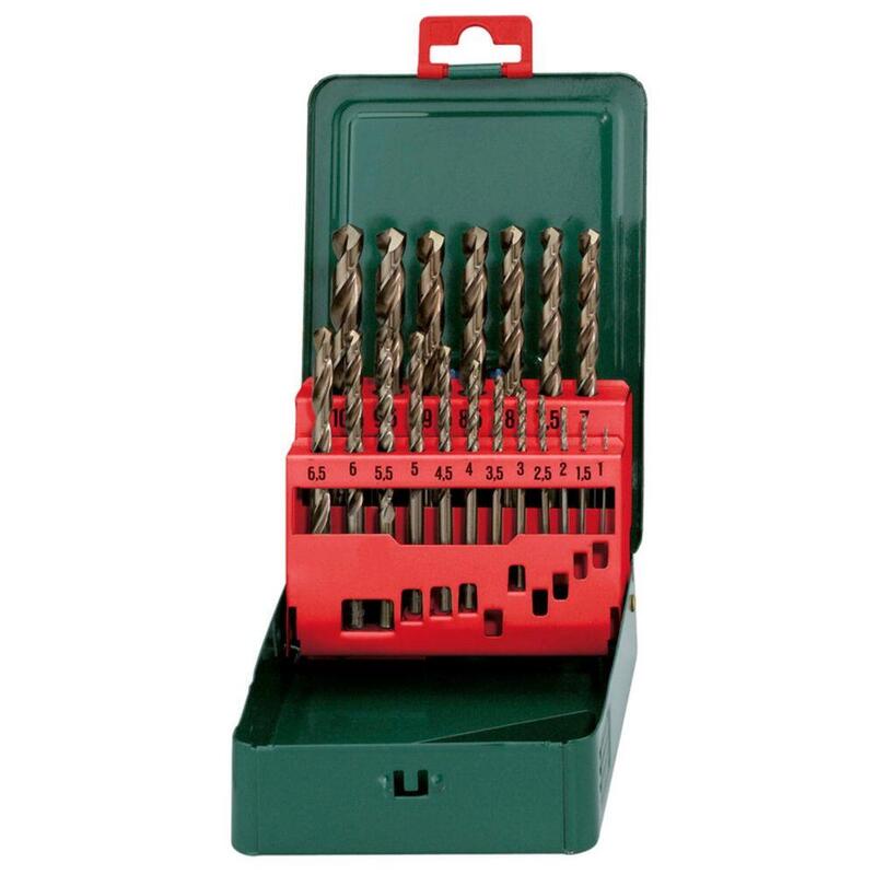 Metabo Cassette De Broca Hss-Co-Sp, 19 Piezas