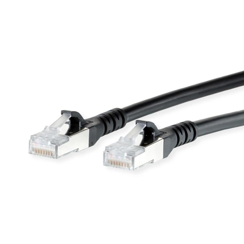 Metz Connect Cable De Red Cat.6a Awg 26, Lsoh, Schwarz, 60 M