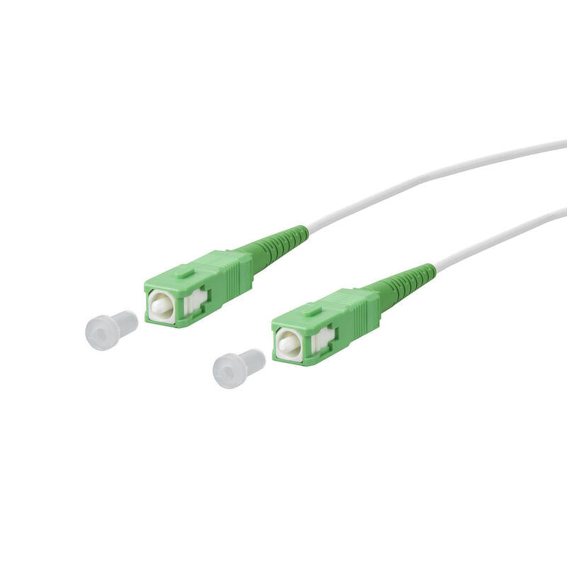 Metz Connect Opdat Cable De Red Sc Apc/Sc Apc Os2 Blanco, 3,0 M