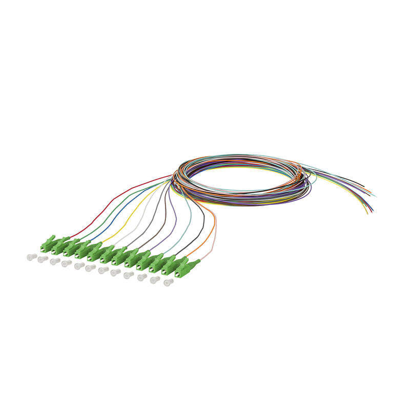 Metz Connect Opdat Pigtail Lc Apc, Os2, 12 Colores Vpe 12