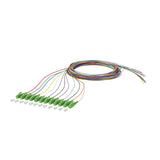 Metz Connect Opdat Pigtail Lc Apc, Os2, 12 Colores Vpe 12