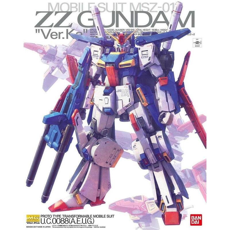 Mg 1/100 Zz Gundam Ver.Ka Bl