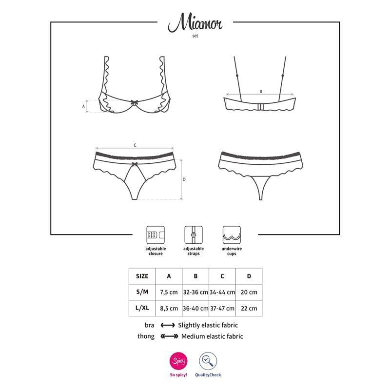 Obsessive Miamor Set L/Xl