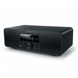 Microcadena Muse M-880 Fbc Black  80w Con Reproductor De Cd, Fm Radio Y Usb
