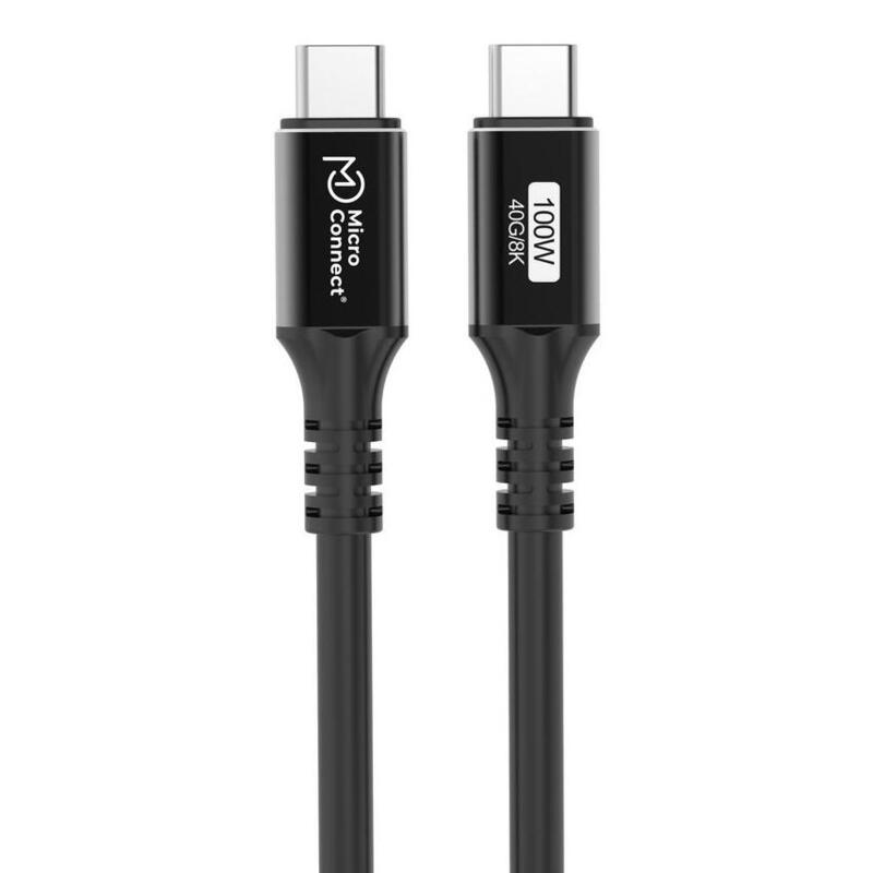Microconnect Usb4cc025 Cable Usb Usb4 Gen 3x2 0,25 M Usb C Negro