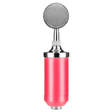 Micrófono Condensador Bm-8000 Streaming/Estudio Rosa