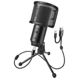 Micrófono Fifine K683a Usb Para Grabación Y Transmisión En Pc Y Movil