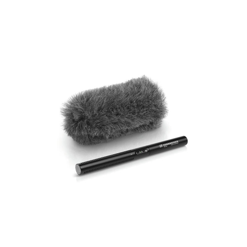 Micrófono Sennheiser Mke 600 De Condensador, Lobar (Característica De Barra), Equipado Con Un Filtro De Corte De Graves