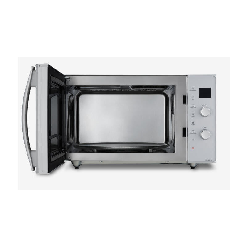 Microondas Con Grill 1000w Doap 27 L Plato Giratorio Plata