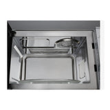 Microondas Con Grill 1000w Doap 27 L Plato Giratorio Plata