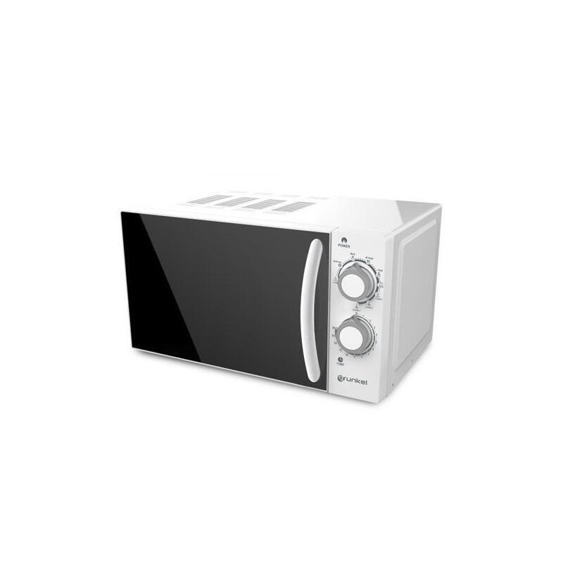 Microondas Grunkel 700w Con Grill 20l Blanco
