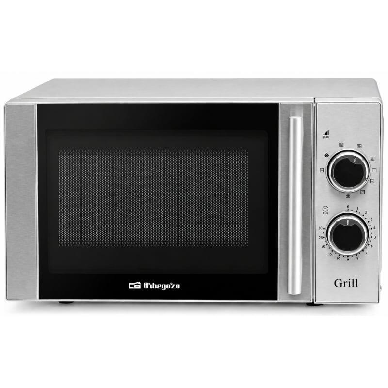 Microondas Orbegozo Mig 2082 700w Capacidad 20l Función Grill Gris