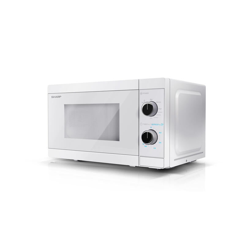 Microondas Sharp Yc-Mg01e-C Con Grill Encimera 20 L 800 W Blanco