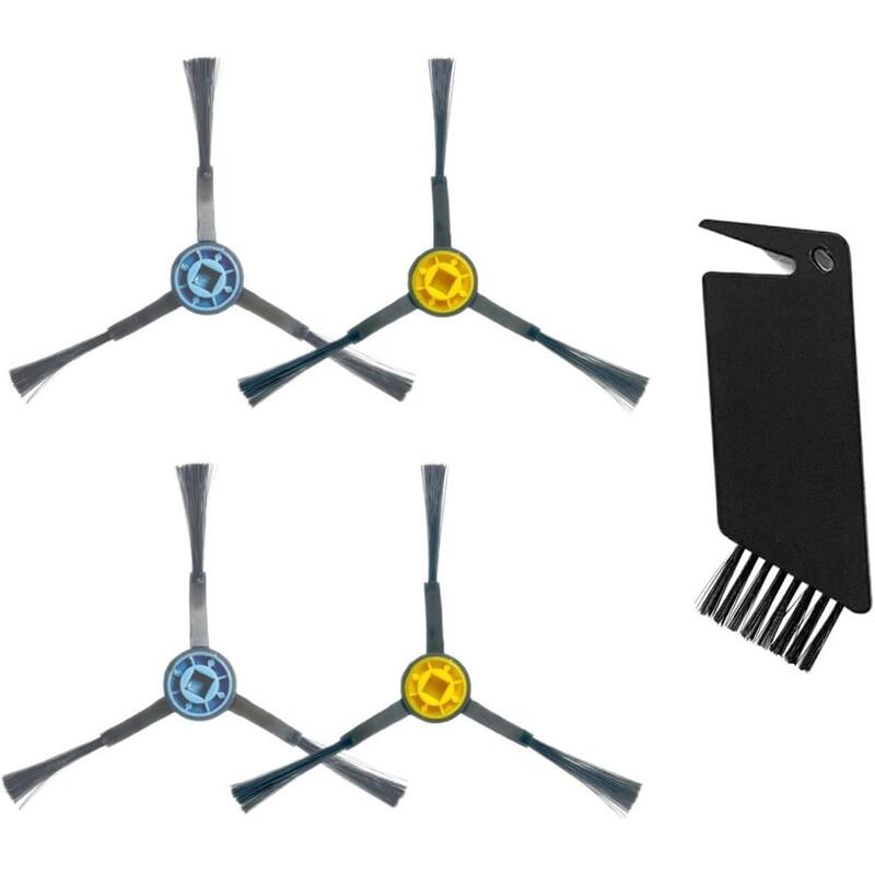 Midea Spare Parts Kit: Side Brush×4pcs, Cleaning Brush×1pc For M6 M7 M7pro S8+
