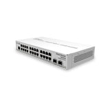 Mikrotik Crs326-24g-2s+In Cloud Router Switch 326-24g-2s+In With 800 Mhz Cpu, 512mb Ram, 24xgigabit Lan, 2xsfp+ Cages, Routeros