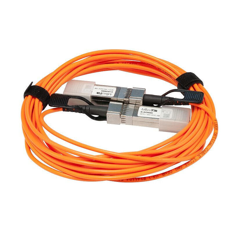 Mikrotik S+Ao0005 Cable De Conexion Directa Dac Sfp+ 10g De Optica Activa, 5m
