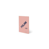 Milan 430 Libreta Encolada Formato A6 Hojas Blancas - 48 Hojas De 95 Gr/M2 - Microperforado - Tapa Blanda - Rosa