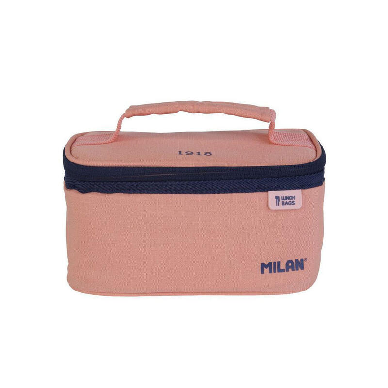 Milan Bolsa Isotérmica Porta Alimentos Pequeña 1 Recipiente 1,5l Serie 1918 Rosa