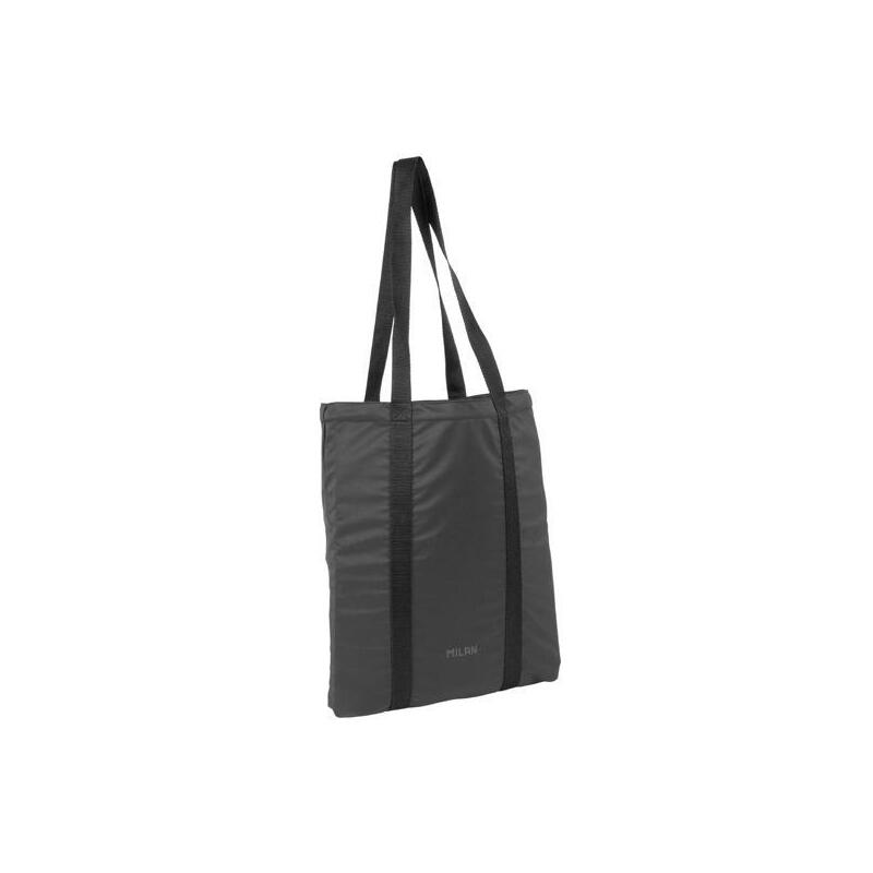 Milan Bolso Tote Bag Serie Shadow Negro