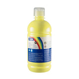 Milan Botella De Tempera - 500ml - Tapon Dosificador - Secado Rapido - Mezclable - Color Amarillo Limon