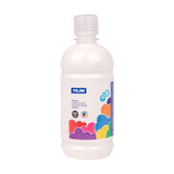 Milan Botella De Tempera 500ml - Tapon Dosificador - Secado Rapido - Mezclable - Color Blanco