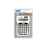 Milan Calculadora 12 Digitos Dual Blister Blanco/Negro