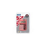 Milan Calculadora Rojo Pocket 8 Digitos Dual Blister