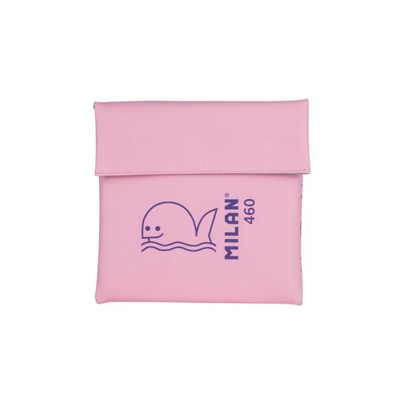 Milan Coleccion 460 Bolsa Isotermica Porta Alimentos 0.3l - Forro Interior Isotermico - Rosa