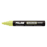 Milan Fluoglass Rotulador Borrable Verde