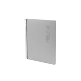 Milan Shadow Cuaderno Espiral Formato A4 Pautado 1 Linea - 80 Hojas De 95 Gr/M2 Microperforadas Y Con 4 Taladros - Tapa