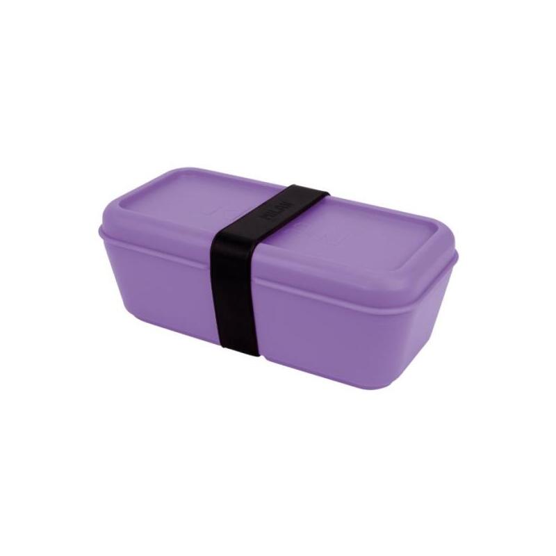 Milan Sunset Fiambrera Rectangular 0.75l - Apta Para Microondas, Lavavajillas Y Congelador - Libre De Bpa - Divisor