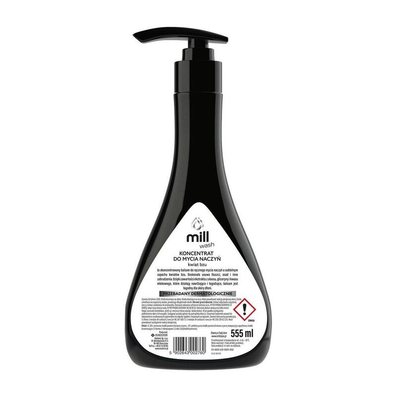 Mill Wash Loción Lavavajillas Concentrada Con Aroma De Flor De Lila 555 Ml
