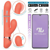 Mindy Vibrador Con Anillo De Bolas Up And Down, Finger Y Pulsación Con App