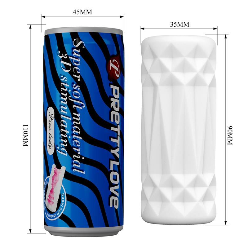 Pretty Love - Lata Masturbador Masculino 3d Modelo 2