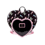Mini Mochila Loungefly Lucy Tattoo Corazn Doble