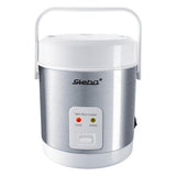 Mini Olla Arrocera Steba Rk 4 M(Acero Inoxidable/Blanco, 0,9 Litros